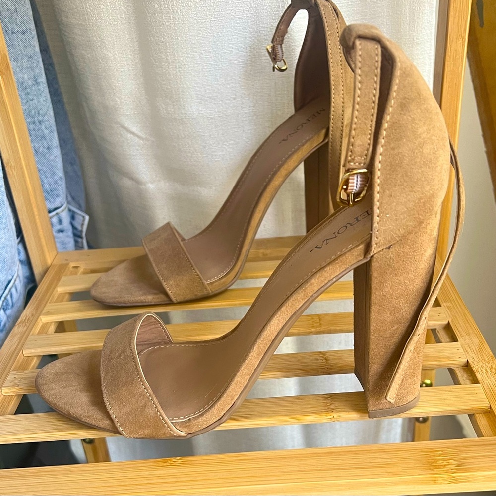 Nude Heel Sandal